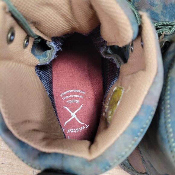 Twisted X‎ Boots Men’s Hiker 6” MHKW001 Width W 7 TX Camo W/P - Picture 10 of 11